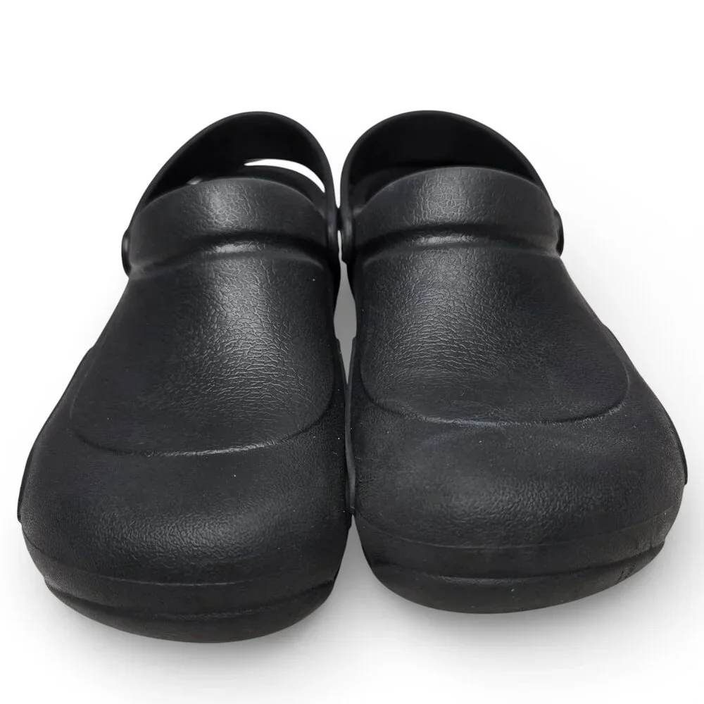 Crocs Work Bistro Clogs Unisex Black‎ Slip Resistant Chef Professional M9 W11